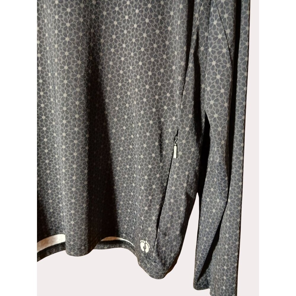 Hang Ten Womens Black Long Sleeve Rash Sun Protection Size XL A - Picture 4 of 13